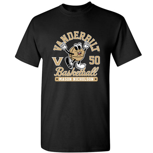 Vanderbilt - NCAA Men's Basketball : Mason Nicholson - Fashion Shersey T-Shirt-0