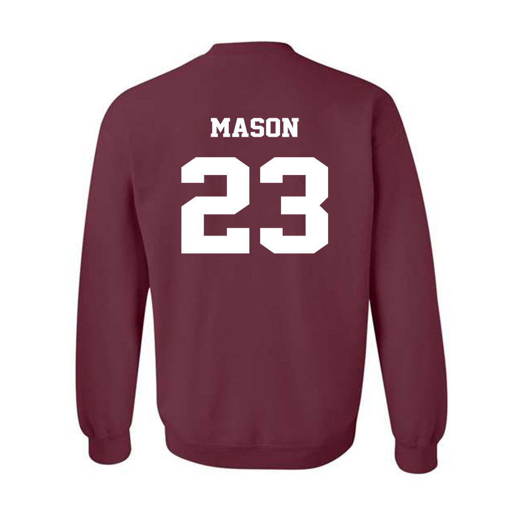 Virginia Tech - NCAA Football : Tyler Mason - Fashion Shersey Crewneck Sweatshirt-1