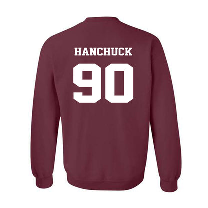 Virginia Tech - NCAA Football : Andrew Hanchuck - Fashion Shersey Crewneck Sweatshirt-1