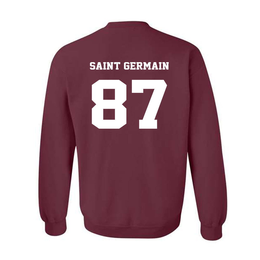 Virginia Tech - NCAA Football : Harrison Saint Germain - Fashion Shersey Crewneck Sweatshirt-1