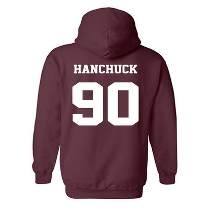 Virginia Tech - NCAA Football : Andrew Hanchuck - Fashion Shersey Hooded Sweatshirt-1
