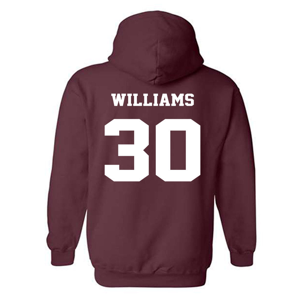 Virginia Tech - NCAA Football : Krystian Williams - Fashion Shersey Hooded Sweatshirt