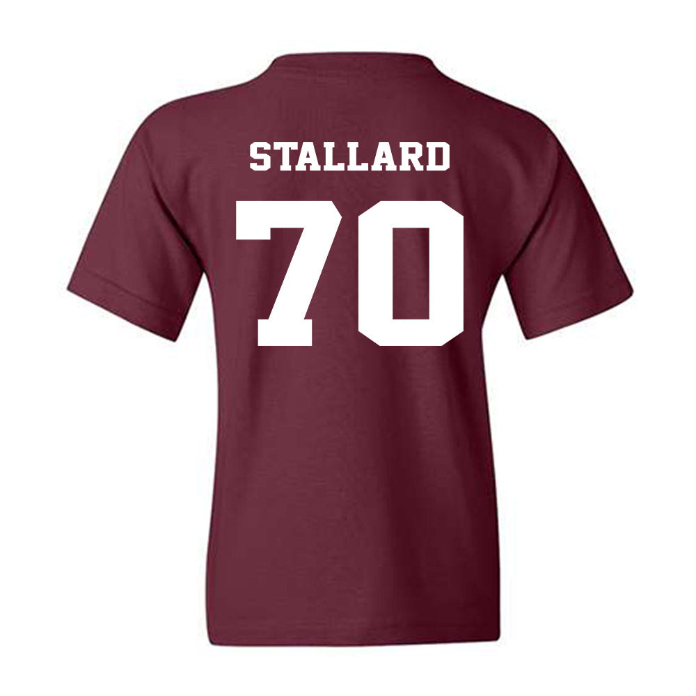 Virginia Tech - NCAA Football : Carter Stallard - Fashion Shersey Youth T-Shirt-1