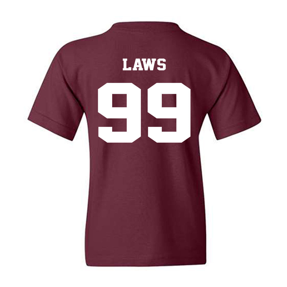 Virginia Tech - NCAA Football : Emmett Laws - Fashion Shersey Youth T-Shirt-1
