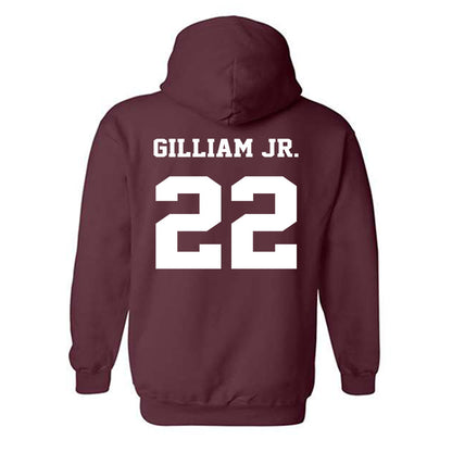 Virginia Tech - NCAA Football : Kelvin Gilliam Jr. - Fashion Shersey Hooded Sweatshirt-1