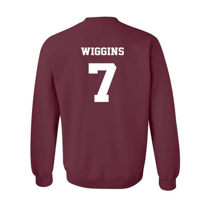 Virginia Tech - NCAA Football : Chanz Wiggins - Fashion Shersey Crewneck Sweatshirt