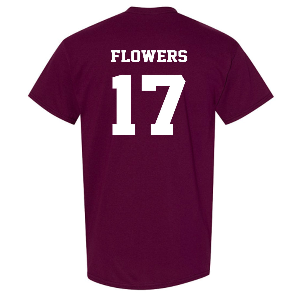 Virginia Tech - NCAA Football : Tyson Flowers - Fashion Shersey T-Shirt-1