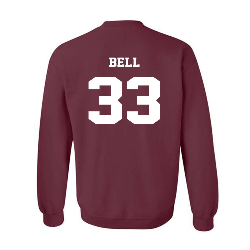 Virginia Tech - NCAA Football : Ben Bell - Fashion Shersey Crewneck Sweatshirt-1