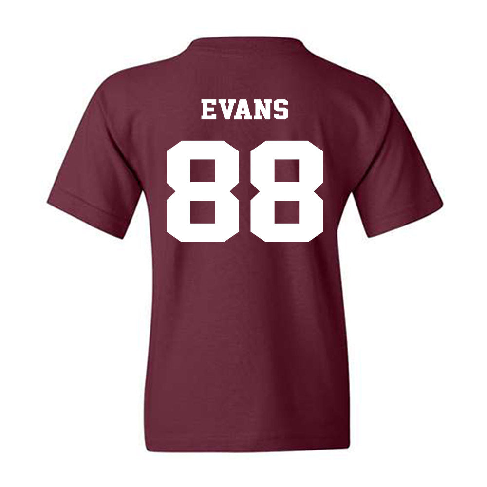 Virginia Tech - NCAA Football : Christian Evans - Fashion Shersey Youth T-Shirt-1