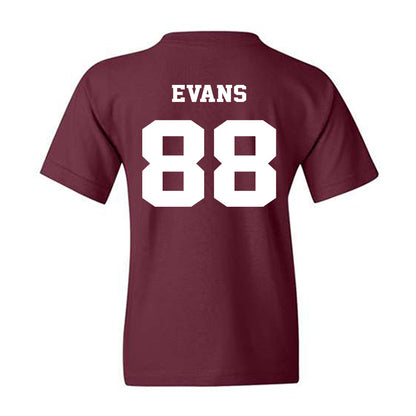 Virginia Tech - NCAA Football : Christian Evans - Fashion Shersey Youth T-Shirt-1