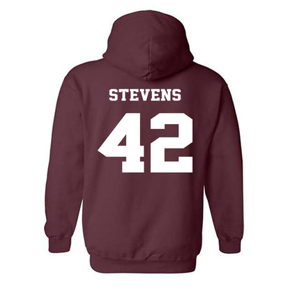 Virginia Tech - NCAA Football : Aycen Stevens - Fashion Shersey Hooded Sweatshirt-1