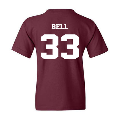Virginia Tech - NCAA Football : Ben Bell - Fashion Shersey Youth T-Shirt-1
