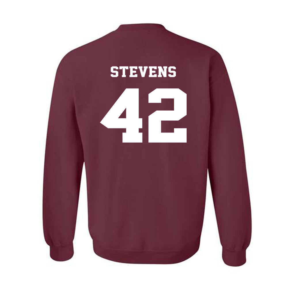 Virginia Tech - NCAA Football : Aycen Stevens - Fashion Shersey Crewneck Sweatshirt-1