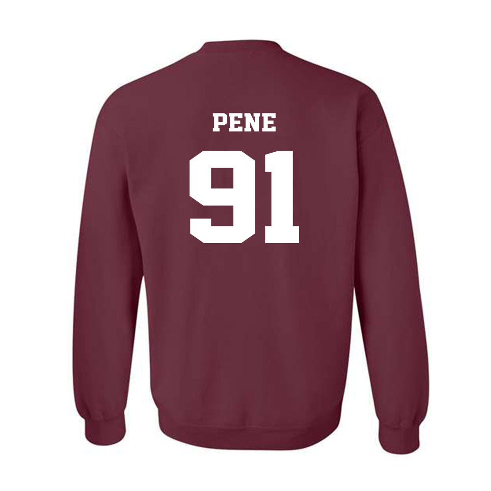 Virginia Tech - NCAA Football : Wilfried Pene - Fashion Shersey Crewneck Sweatshirt