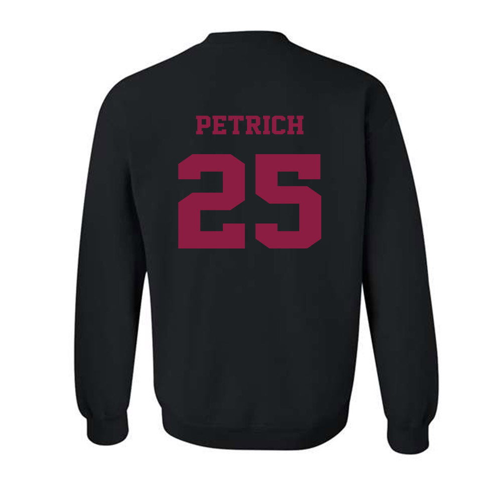 Virginia Tech - NCAA Baseball : Owen Petrich - Fashion Shersey Crewneck Sweatshirt-1