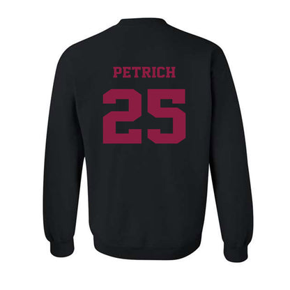 Virginia Tech - NCAA Baseball : Owen Petrich - Fashion Shersey Crewneck Sweatshirt-1
