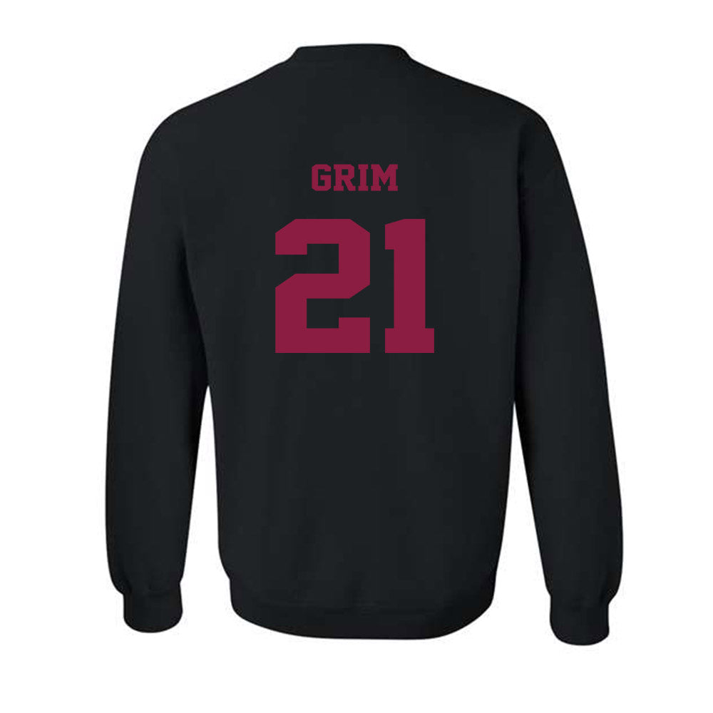 Virginia Tech - NCAA Baseball : Ethan Grim - Fashion Shersey Crewneck Sweatshirt-1