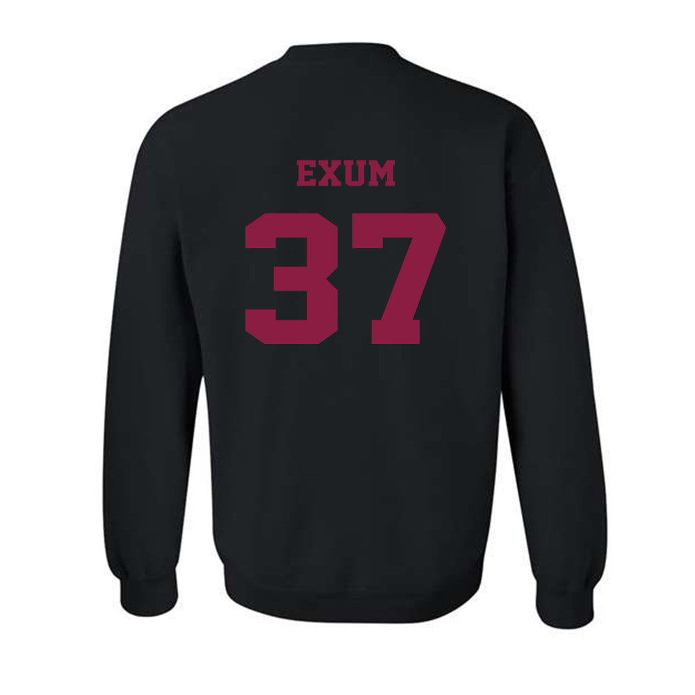 Virginia Tech - NCAA Baseball : Jacob Exum - Fashion Shersey Crewneck Sweatshirt