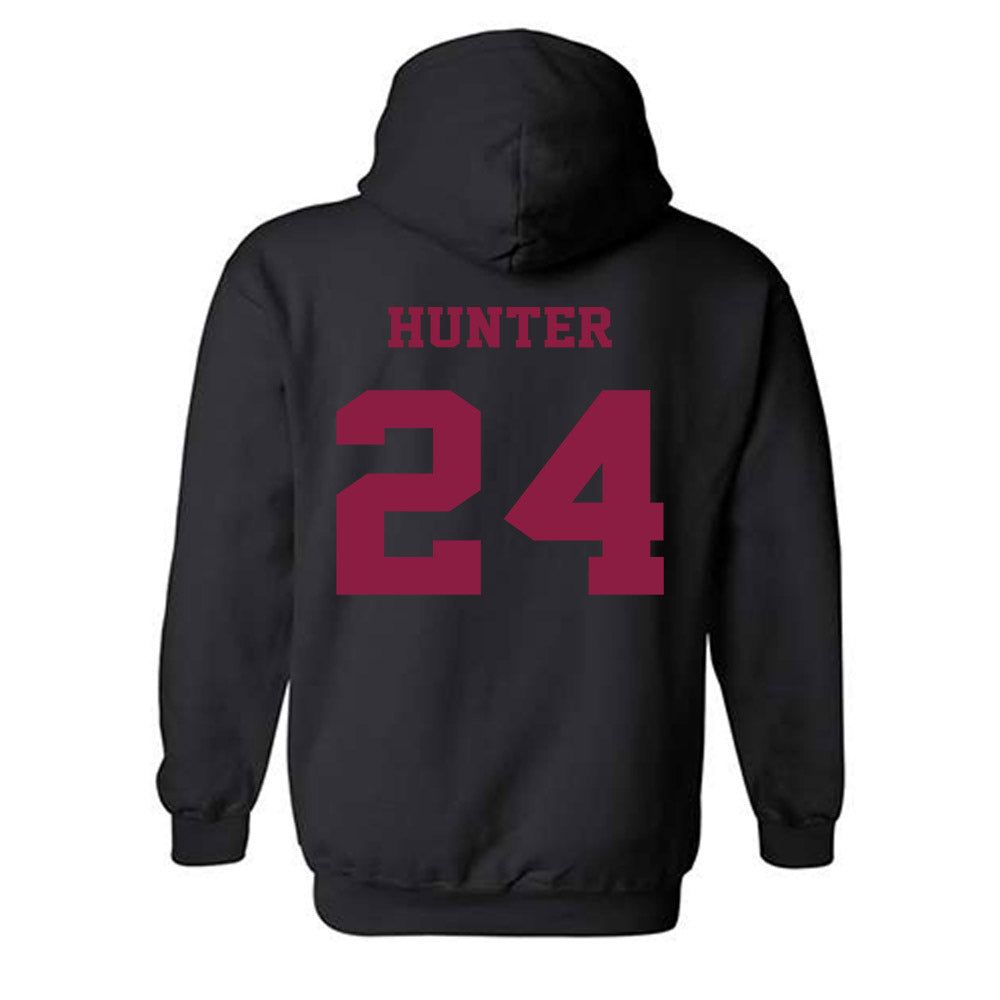 Virginia Tech - NCAA Baseball : Grant Hunter - Fashion Shersey Hooded Sweatshirt-1