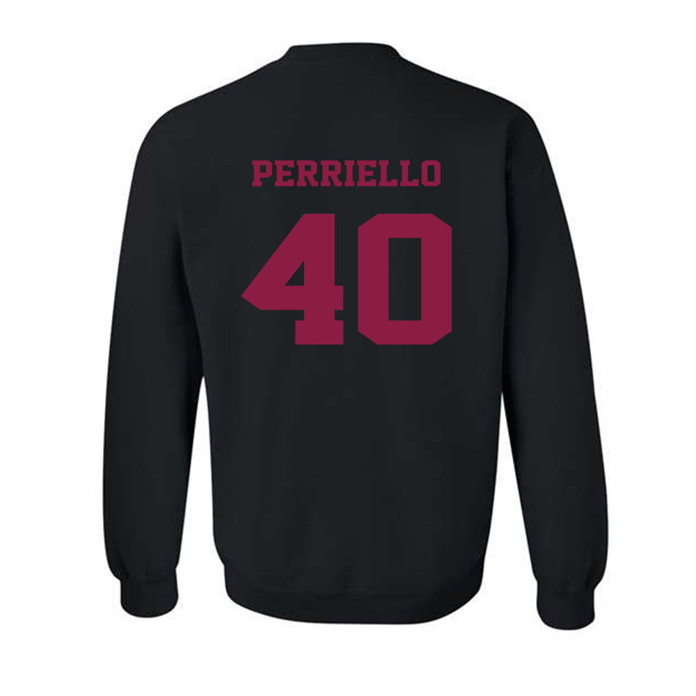 Virginia Tech - NCAA Baseball : Luca Perriello - Fashion Shersey Crewneck Sweatshirt-1