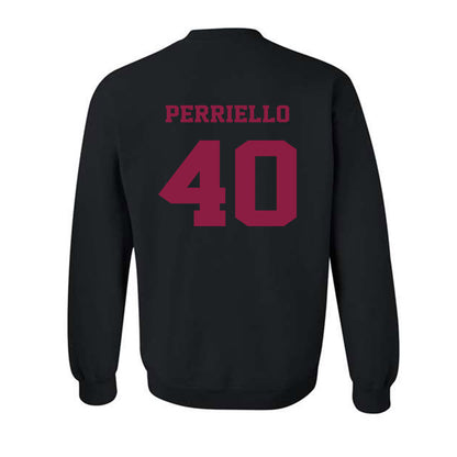 Virginia Tech - NCAA Baseball : Luca Perriello - Fashion Shersey Crewneck Sweatshirt-1