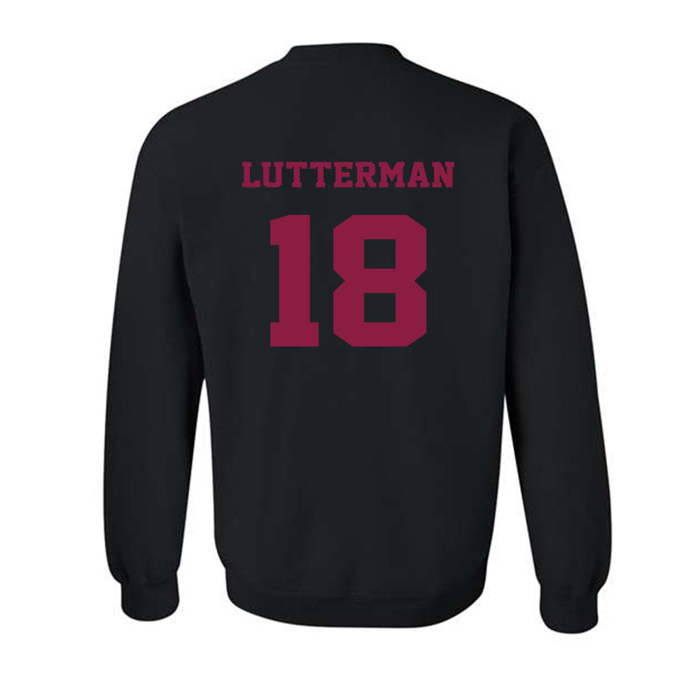 Virginia Tech - NCAA Baseball : Hudson Lutterman - Fashion Shersey Crewneck Sweatshirt-1