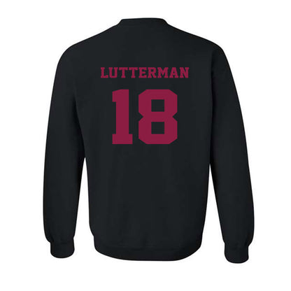 Virginia Tech - NCAA Baseball : Hudson Lutterman - Fashion Shersey Crewneck Sweatshirt-1
