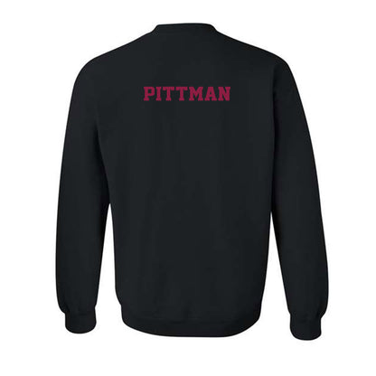 Virginia Tech - NCAA Baseball : Cameron Pittman - Fashion Shersey Crewneck Sweatshirt