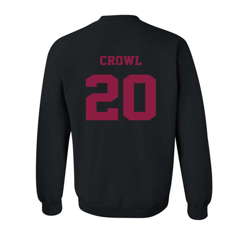 Virginia Tech - NCAA Baseball : Preston Crowl - Fashion Shersey Crewneck Sweatshirt