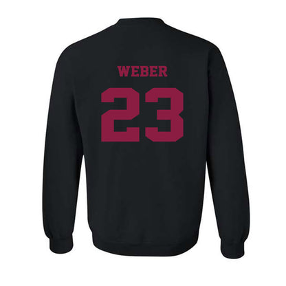 Virginia Tech - NCAA Baseball : Ben Weber - Fashion Shersey Crewneck Sweatshirt-1