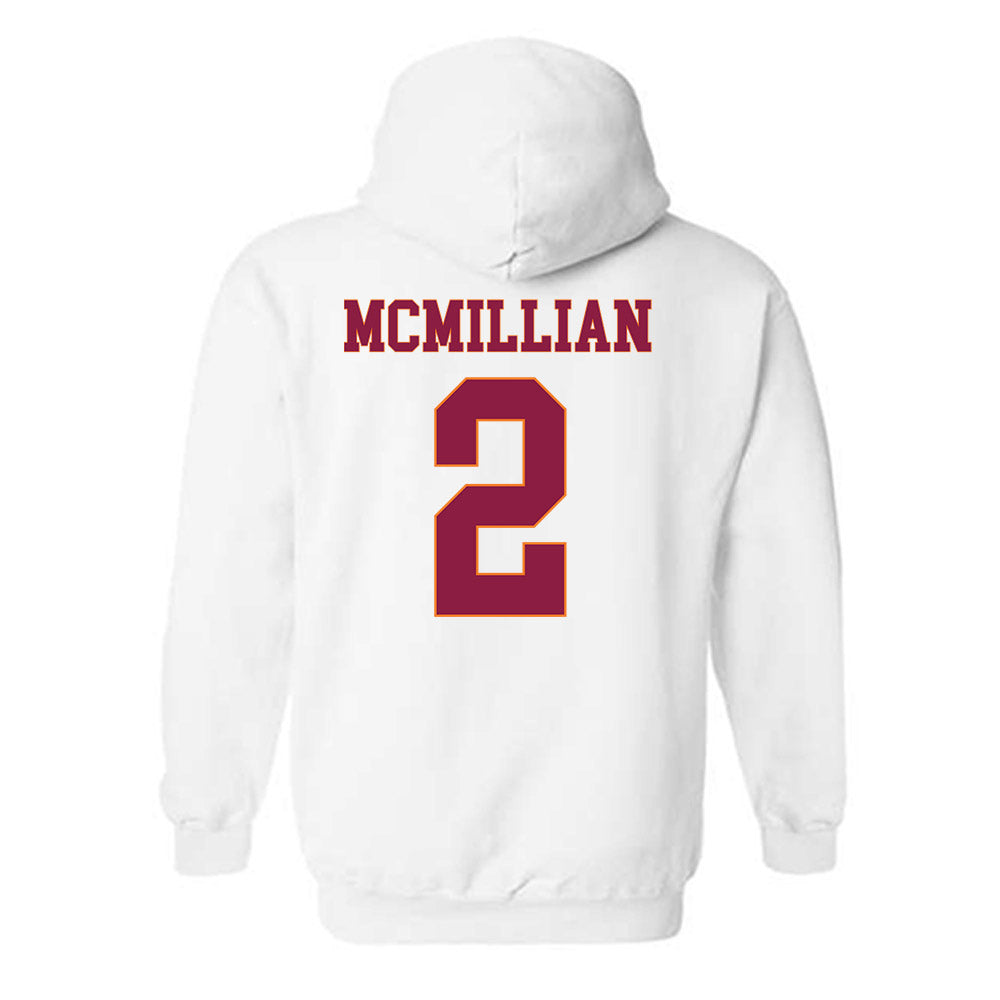 Virginia Tech - NCAA Softball : Cori McMillian - Fashion Shersey Hooded Sweatshirt-1