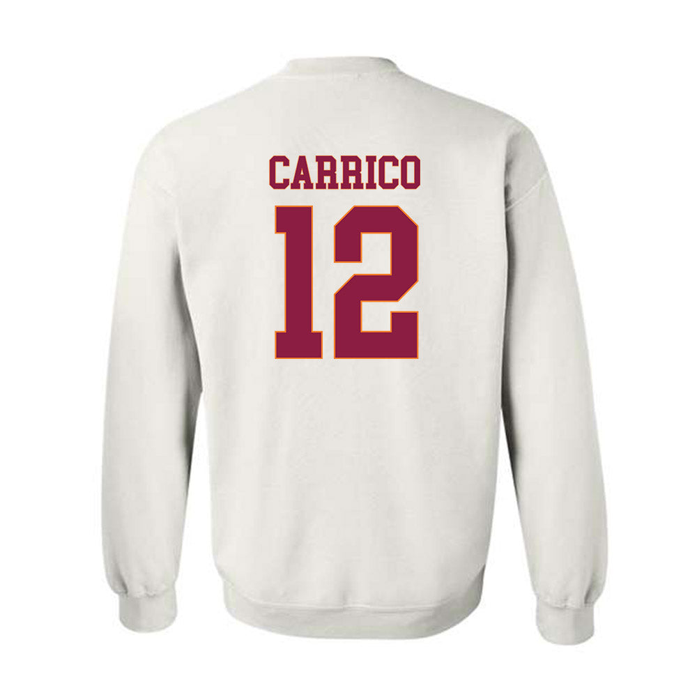 Virginia Tech - NCAA Softball : Breanna Carrico - Fashion Shersey Crewneck Sweatshirt-1