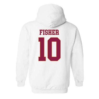 Virginia Tech - NCAA Softball : Addyson Fisher - Fashion Shersey Hooded Sweatshirt-1