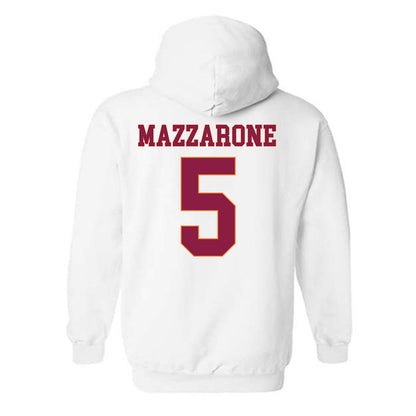 Virginia Tech - NCAA Softball : Emma Mazzarone - Fashion Shersey Hooded Sweatshirt