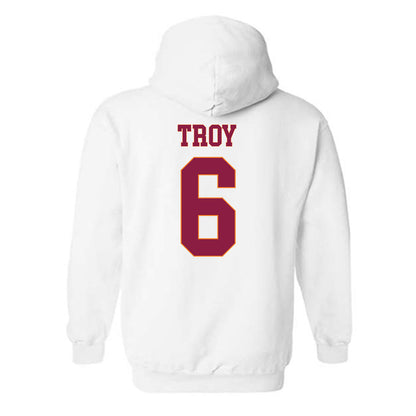 Virginia Tech - NCAA Softball : Reagan Troy - Fashion Shersey Hooded Sweatshirt-1