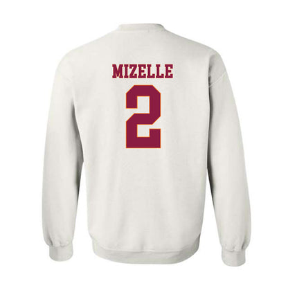 Virginia Tech - NCAA Softball : Gaby Mizelle - Fashion Shersey Crewneck Sweatshirt-1