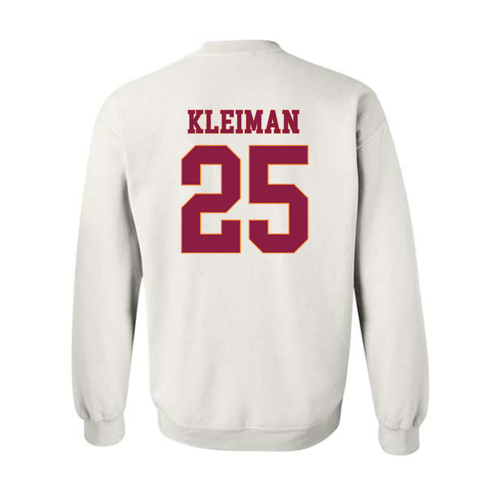 Virginia Tech - NCAA Softball : Sophie Kleiman - Fashion Shersey Crewneck Sweatshirt-1