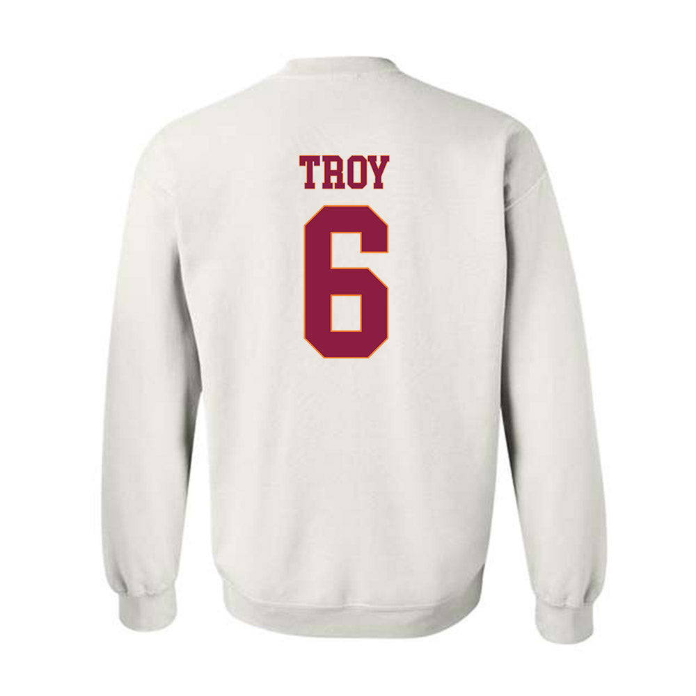 Virginia Tech - NCAA Softball : Reagan Troy - Fashion Shersey Crewneck Sweatshirt-1