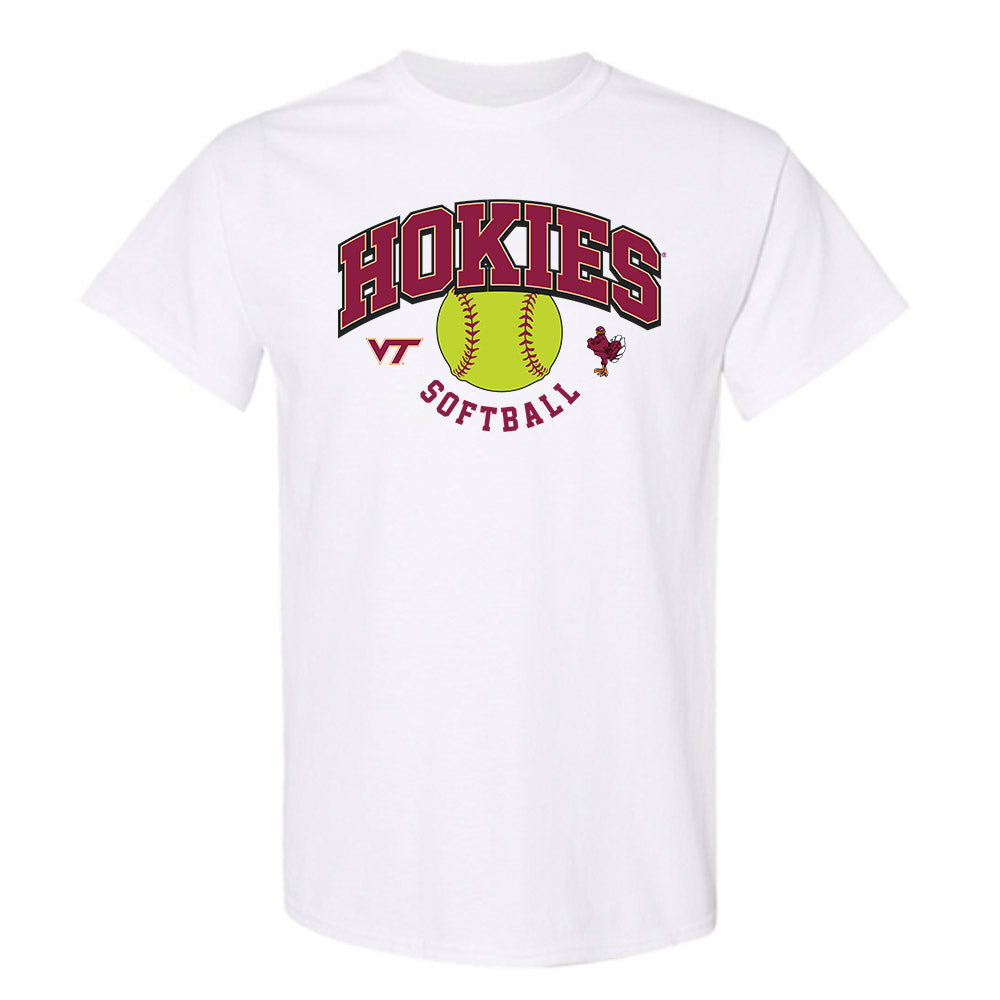  - NCAA Softball : Rachel Castine - Fashion Shersey T-Shirt-0