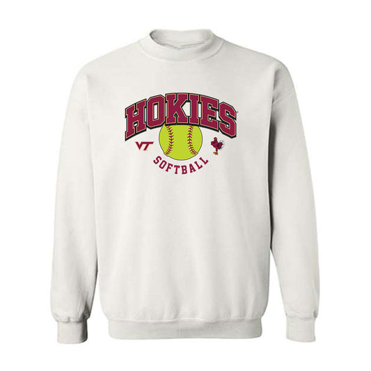 Virginia Tech - NCAA Softball : Reagan Troy - Fashion Shersey Crewneck Sweatshirt-0