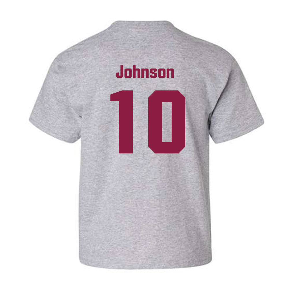 Virginia Tech - NCAA Men's Basketball : Tyler Johnson - Fashion Shersey Youth T-Shirt-1