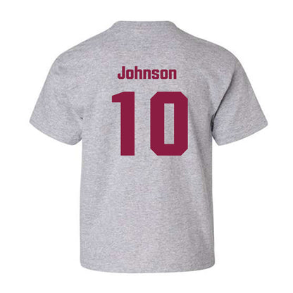 Virginia Tech - NCAA Men's Basketball : Tyler Johnson - Fashion Shersey Youth T-Shirt-1