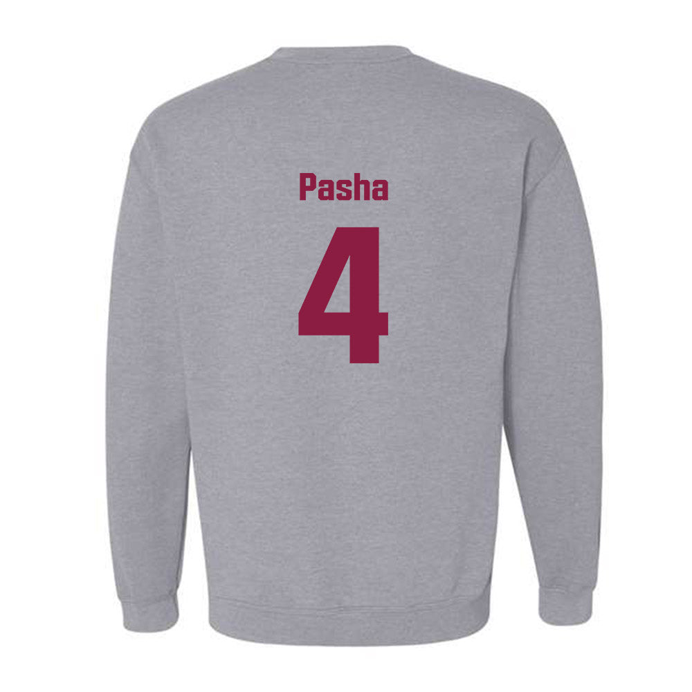 Virginia Tech - NCAA Men's Basketball : Izaiah Pasha - Fashion Shersey Crewneck Sweatshirt-1