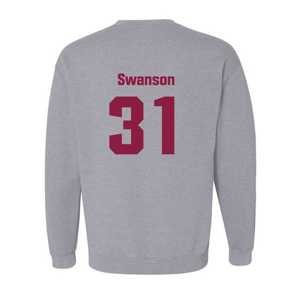 Virginia Tech - NCAA Women's Basketball : Sophie Swanson - Fashion Shersey Crewneck Sweatshirt-1