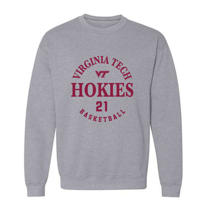 Virginia Tech - NCAA Men's Basketball : Ryan Jones Jr - Fashion Shersey Crewneck Sweatshirt