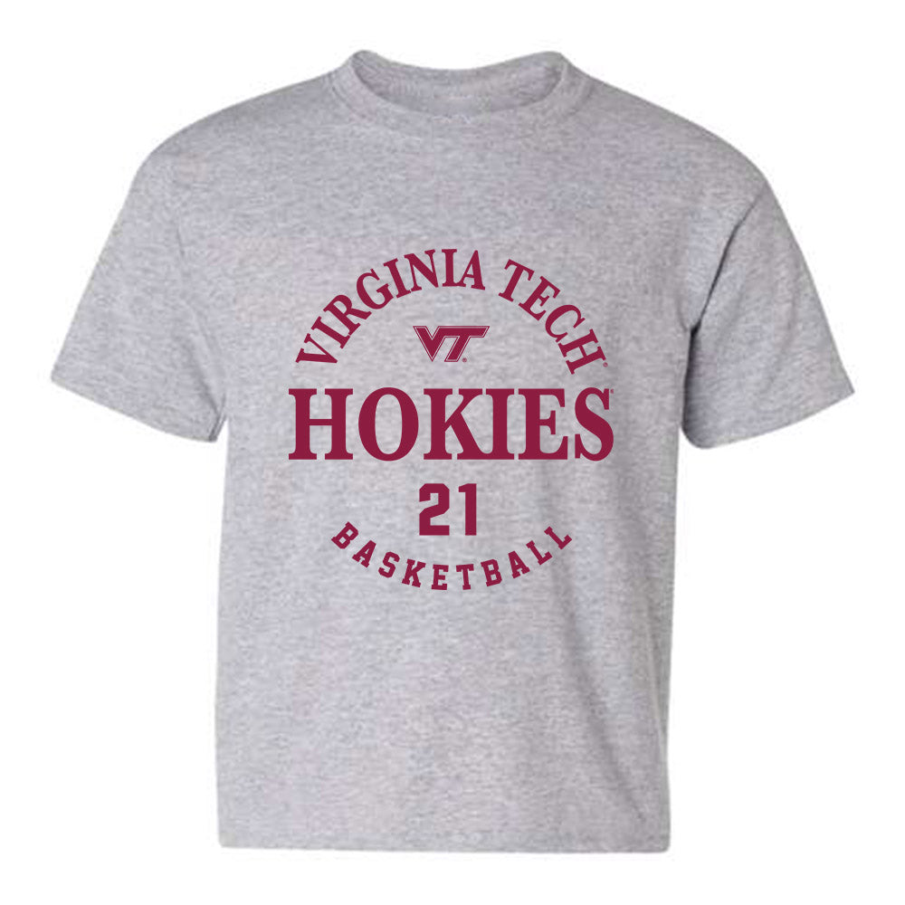 Virginia Tech - NCAA Men's Basketball : Ryan Jones Jr - Fashion Shersey Youth T-Shirt