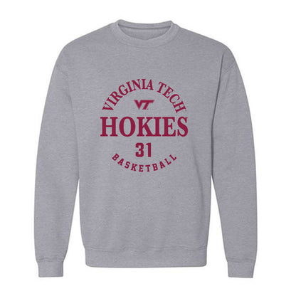 Virginia Tech - NCAA Women's Basketball : Sophie Swanson - Fashion Shersey Crewneck Sweatshirt-0