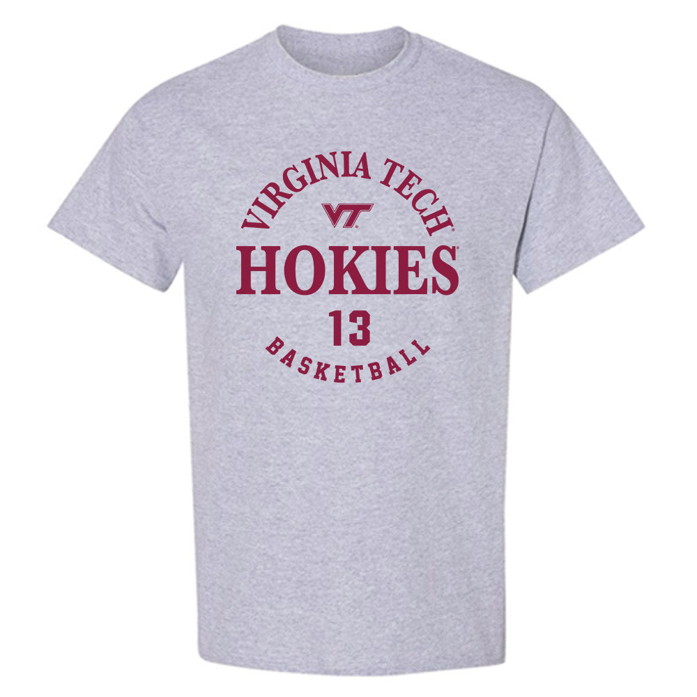 Virginia Tech - NCAA Women's Basketball : Kate Sears - Fashion Shersey T-Shirt-0