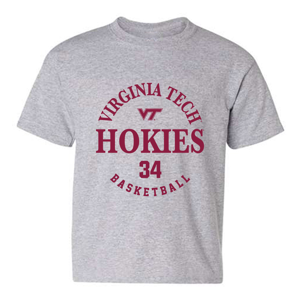 Virginia Tech - NCAA Women's Basketball : Kayl Petersen - Fashion Shersey Youth T-Shirt-0