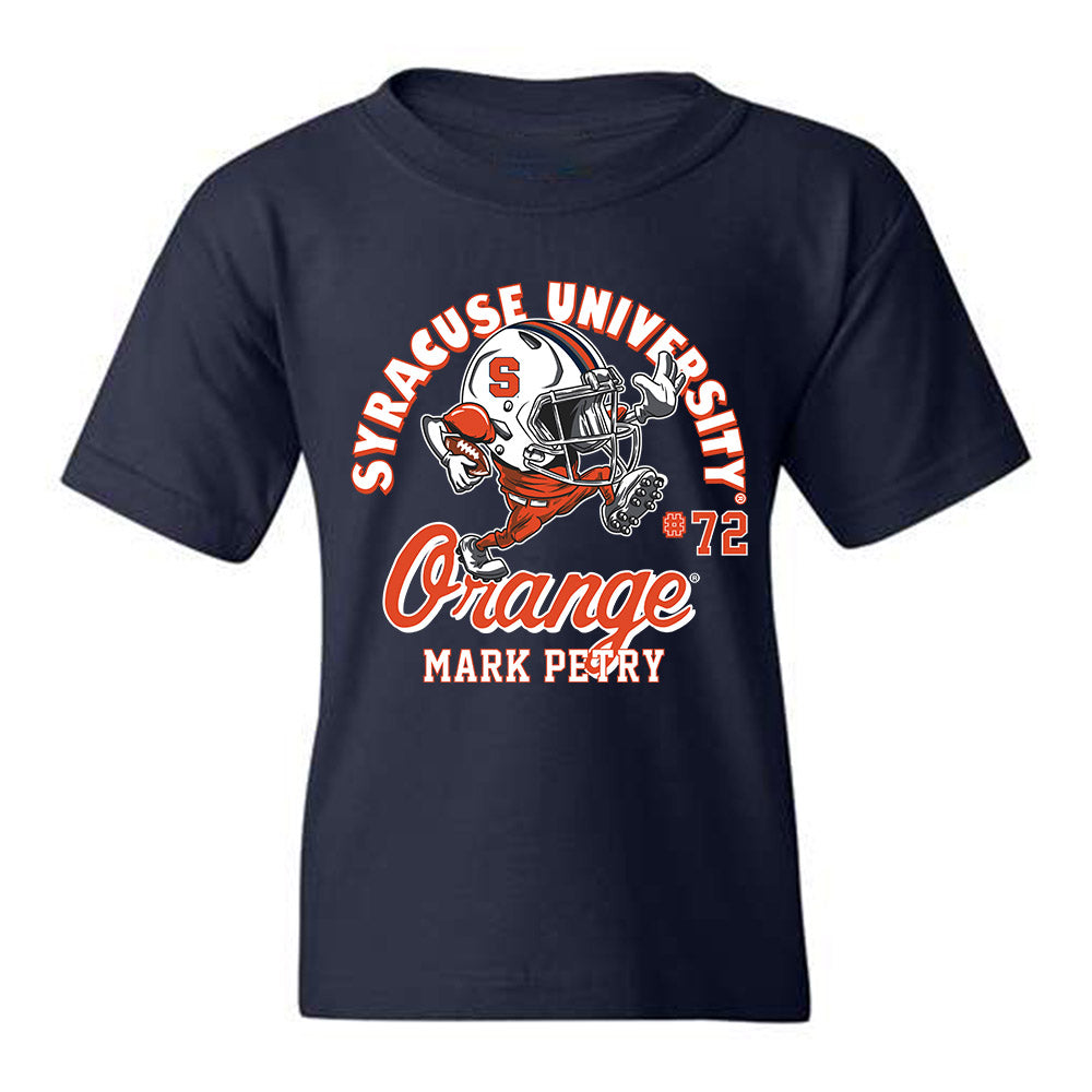 Syracuse - NCAA Football : Mark Petry - Youth T-Shirt Fashion Shersey